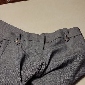 LOFT Black and White Trousers with Classic Tailoring